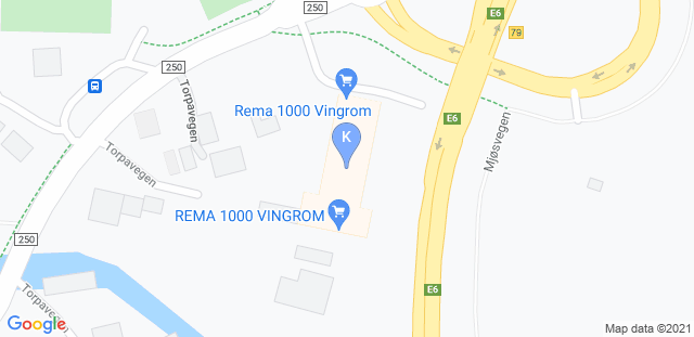 Map to Kimura Lillehammer